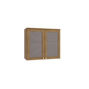 Armário Cristal 2 Portas Sem Tela 80cm -