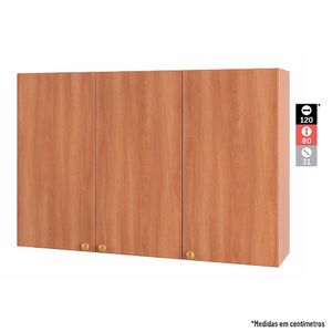 Armário Triplo Fancy 3 Portas 1,20m -