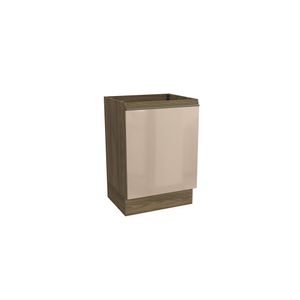 Balcão Simples Hortencia 1 Porta Sem Tampo 60cm -