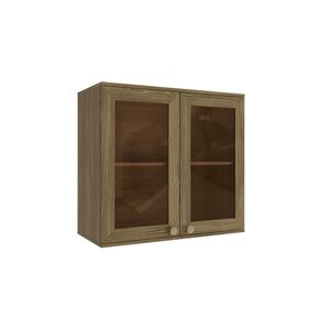 Armário Duplo Hortencia 2 Portas Com Vidro 80cm -