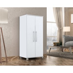 Multiuso Amparo 2 Portas Com Rodízios -