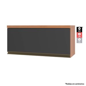 Armário Geladeira Lobby 1 Porta Basculante 80cm -