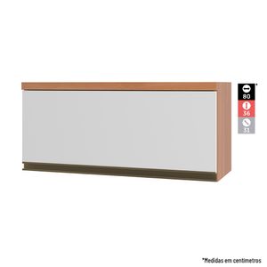 Armário Geladeira Lobby 1 Porta Basculante 80cm -