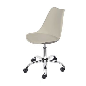 Cadeira Eames Office 01 Cromada -