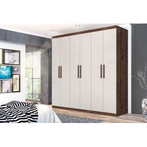 Guarda Roupa Casal Ipanema  6 Portas E 4 Gavetas -