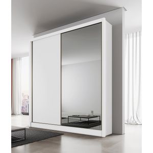 Guarda Roupa Casal Laguna Com Espelho 2 Portas E 3 Gavetas -