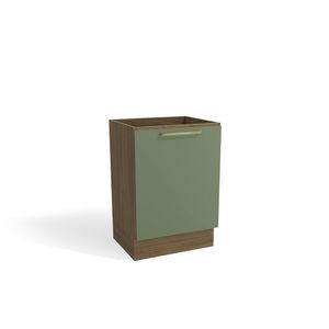 Balcão Nairóbi 1 Porta Sem Tampo 60cm -