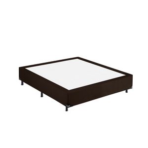 Box Casal Equilibrio Tecido Jacquard (1,38x1,88x38cm) -
