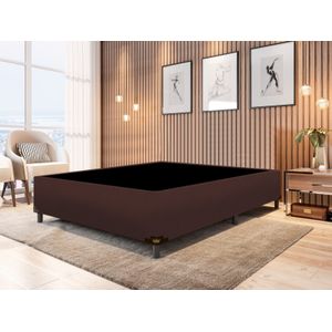 Box Solteirão Perseu Com Tecido Sued (1,28x1,88x38cm) -