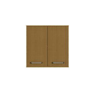 Armário Criare 2 Portas Ripadas 3d 80cm -