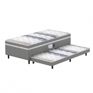 Colchobox Solteiro James Com Cama Auxiliar Espuma D28 (88x1,88x55cm) -