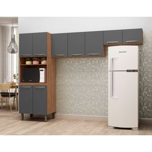 Cozinha Compacta Pop 9 Portas Sem Balcão -
