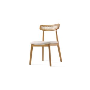 Conjunto Com 2 Cadeiras Palladium 02 Linho 186c Bege -