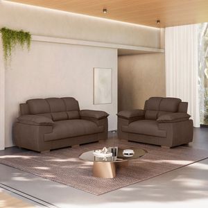 Conjunto Estofado Apolo 3 E 2 Lugares Em Veludo -