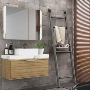 Conjunto Para Banheiro Verona Ref 840 80cm -