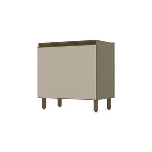 Balcão Duplo Connect 2 Portas 80cm -