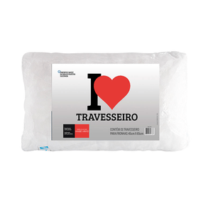 Travesseiro I Love Microfibra (45x65cm) -