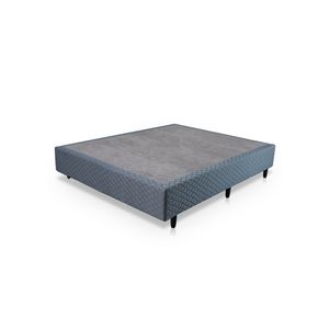 Box Casal Coral Com Tecido Poliéster 1,38 X 1,88 X 38cm -