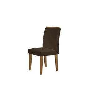 Cadeira Lunara Suede Amassado -
