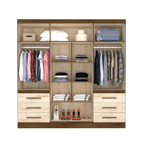 Guarda Roupa Casal Belterra 6 Portas E 6 Gavetas -
