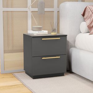 Mesa De Cabeceira Dubai 2 Gavetas -