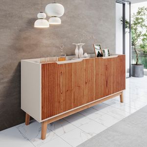 Buffet Vita 4 Portas E 3 Gavetas 1,60m -