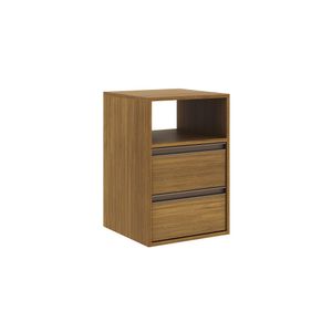 Mesa De Cabeceira Calha 2 Gavetas -