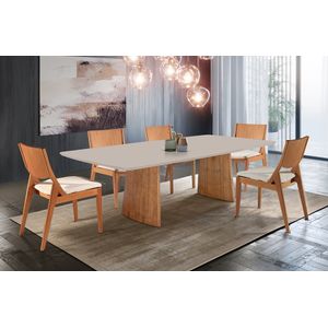 Conjunto Com 2 Cadeiras Scala Linho 60 Bege -
