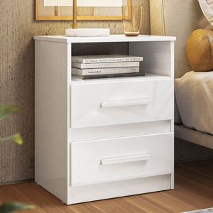 Mesa De Cabeceira Benevides Com 2 Gavetas -