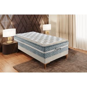 Colchão Solteiro Charm Viscoelástico Mola Superlastic (88x1,88x 30cm) -