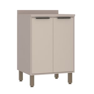 Balcão Stylo Com Tampo 2 Portas 60cm -