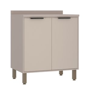 Balcão Stylo Com Tampo 2 Portas 80cm -