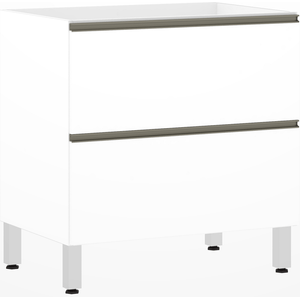 Balcão Pérola 1 Porta E 1 Gaveta 80cm -