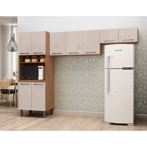 Cozinha Compacta Pop 9 Portas Sem Balcão -