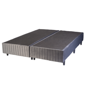 Box Queen Deméter Com Tecido Veludo (1,58x1,98x38cm) -
