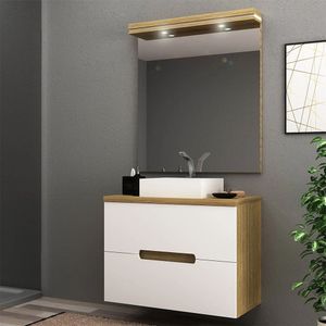 Balcão Com Cuba Firenze Ref 810 80cm -