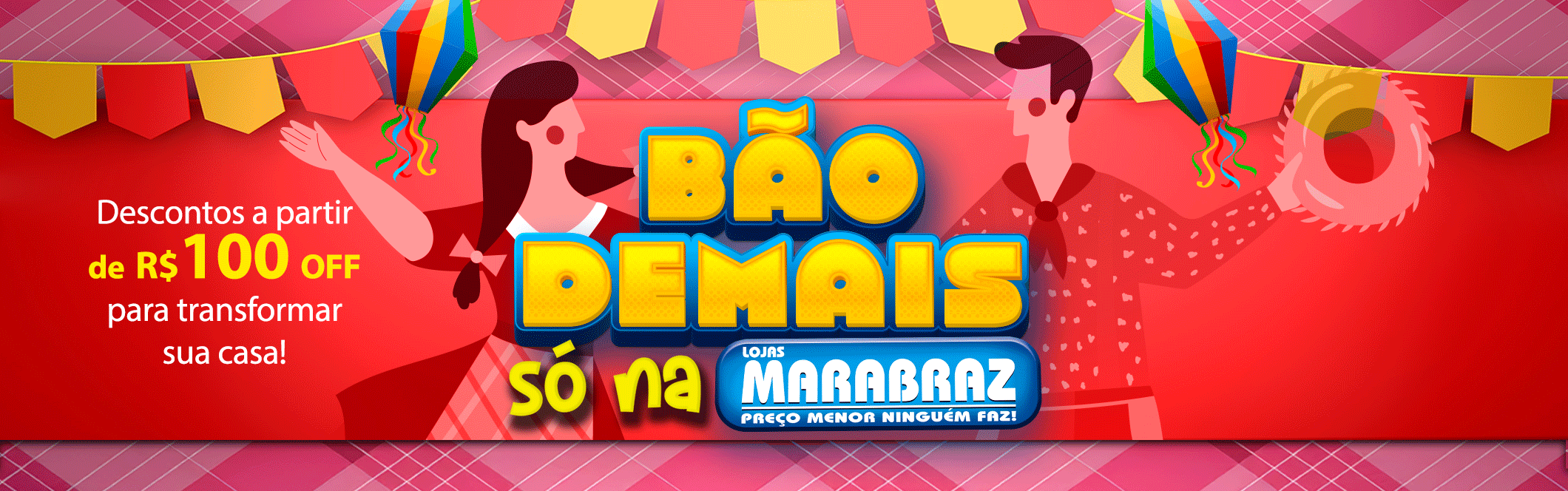 Bão demais é só na Marabraz