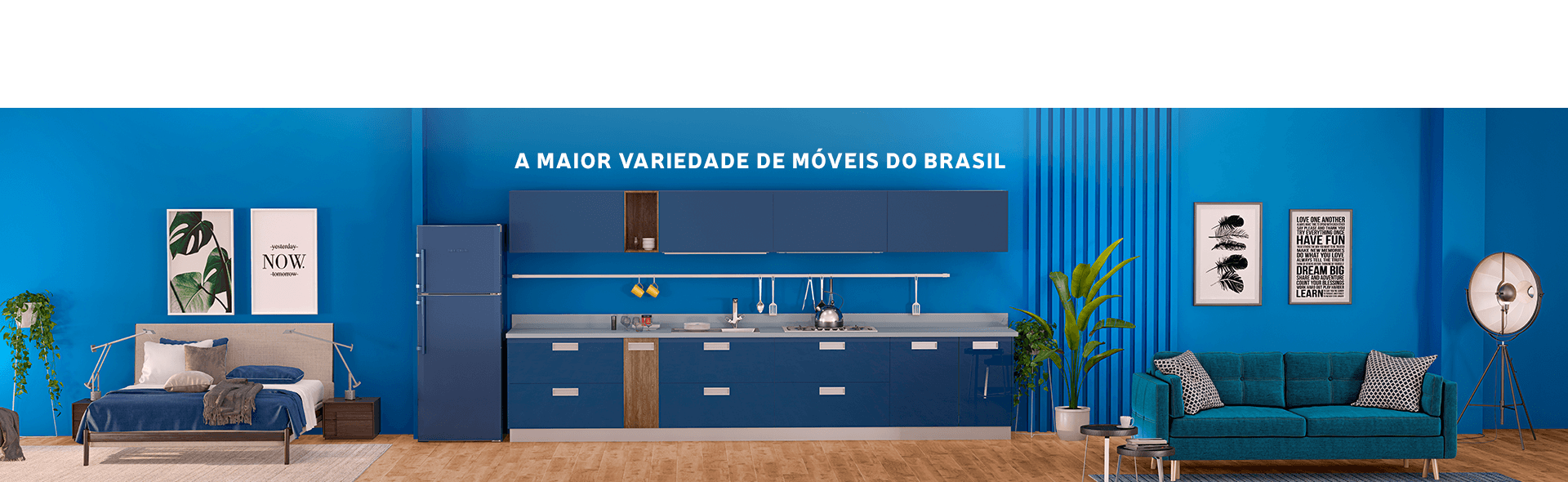 Cozinha Compacta 6 Portas e 1 Gaveta Kira Lojas Marabraz